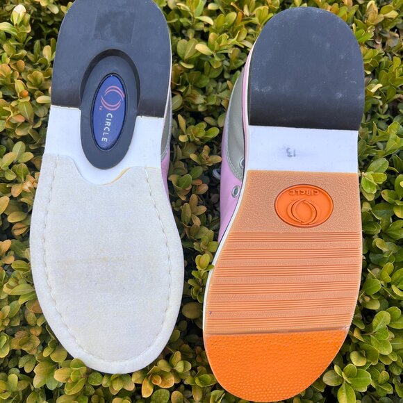 NWOT Circle Elite Bowling Shoes - Pink & Silver - Womens - Size 7.5 - Picture 8 of 11